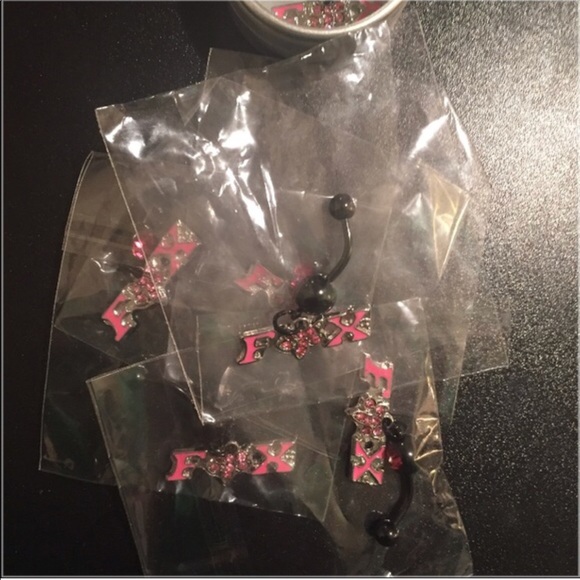 NWT FOX RACING BELLY BUTTON NAVEL RING BUNDLE OF 3 - Picture 4 of 6